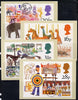 Great Britain 1983 British Fairs set of 4 PHQ cards with appropriate stamps each very fine used with first day cancels