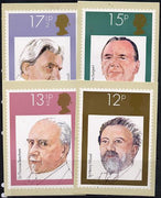 Great Britain 1980 British Conductors set of 4 PHQ cards unused and pristine