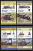 Bernera 1981 Locomotives #1 perf set of 8 (4 se-tenant pairs) unmounted mint