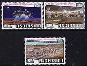Ascension 1976 Bicentenary of USA set of 3, SG 219-21 unmounted mint