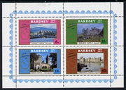 Bardsey (British Local) 1980 Welsh Castles set of 4 unmounted mint