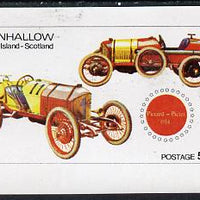 Eynhallow 1974 Vintage Cars #1 (1914 Piccard) imperf souvenir sheet (50p value) unmounted mint