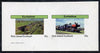 Eynhallow 1982 Steam Locos #08 imperf,set of 2 values (40p & 60p) unmounted mint