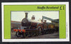 Staffa 1982 Steam Locos #05 imperf souvenir sheet (£1 value) unmounted mint