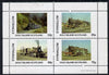 Eynhallow 1981 Steam Locos #03 perf,set of 4 values unmounted mint
