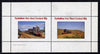 Eynhallow 1982 Steam Locos #09 perf,set of 2 values (40p & 60p) unmounted mint