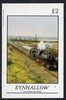 Eynhallow 1982 Steam Locos #10 imperf deluxe sheet (£2 value) unmounted mint