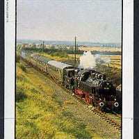 Eynhallow 1982 Steam Locos #10 imperf deluxe sheet (£2 value) unmounted mint