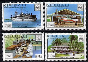 Kiribati 1980 'London 1980' set of 4 unmounted mint, SG 112-5