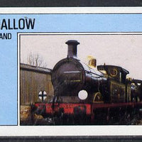 Eynhallow 1982 Steam Locos #12 imperf souvenir sheet (£1 value) unmounted mint
