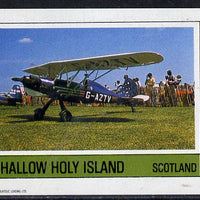 Eynhallow 1982 Light Aircraft #3 imperf deluxe sheet (£2 value) unmounted mint