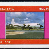 Eynhallow 1982 Aircraft #4 imperf deluxe sheet (£2 value) unmounted mint