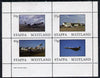 Staffa 1982 Military Jets perf,set of 4 values (10p to 75p) unmounted mint