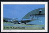 Staffa 1982 Military Jets imperf deluxe sheet (£2 value) unmounted mint