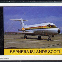Bernera 1982 Airliners imperf deluxe sheet (£2 value) unmounted mint