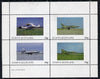 Staffa 1982 Military Jets #2 perf,set of 4 values (10p to 75p) unmounted mint