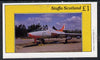 Staffa 1982 Military Jets #2 imperf souvenir sheet (£1 value),unmounted mint
