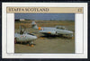 Staffa 1982 Military Jets #2 imperf deluxe sheet (£2 value) unmounted mint