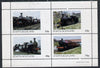 Staffa 1981 Steam Locos #02 perf,set of 4 values unmounted mint