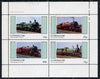 Eynhallow 1982 Steam Locos #13 perf,set of 4 values (10p to 75p) unmounted mint