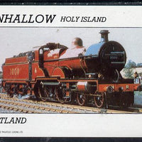 Eynhallow 1982 Steam Locos #13 imperf deluxe sheet (£2 value) unmounted mint