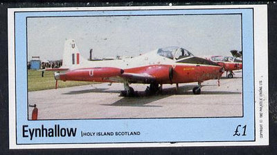 Eynhallow 1982 Aircraft #2 imperf souvenir sheet (£1 value) unmounted mint