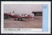 Eynhallow 1982 Aircraft #2 imperf deluxe sheet (£2 value) unmounted mint