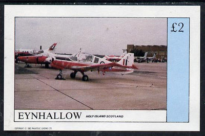 Eynhallow 1982 Aircraft #2 imperf deluxe sheet (£2 value) unmounted mint