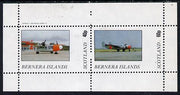 Bernera 1982 Aircraft #03 perf,set of 2 values (40p & 60p) unmounted mint