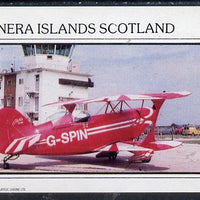 Bernera 1982 Aircraft #05 imperf deluxe sheet (£2 value)