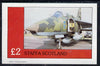 Staffa 1982 Military Jets #3 imperf deluxe sheet (£2 value) unmounted mint