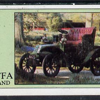 Staffa 1982 Vintage Cars #2 imperf souvenir sheet (£1 value) unmounted mint