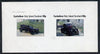 Eynhallow 1982 Vintage Cars #6 imperf,set of 2 values (40p & 60p) unmounted mint