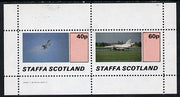 Staffa 1982 Jets #3 perf,set of 2 values (40p & 60p) unmounted mint