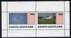 Staffa 1982 Jets #3 perf,set of 2 values (40p & 60p) unmounted mint