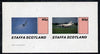 Staffa 1982 Jets #3 imperf,set of 2 values (40p & 60p) unmounted mint