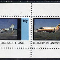 Bernera 1982 Jets perf,set of 2 values (40p & 60p) unmounted mint