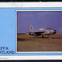 Staffa 1982 Military Jets #1 imperf deluxe sheet (£2 value),unmounted mint