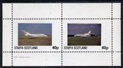 Staffa 1982 Jets #1 perf,set of 2 values (40p & 60p) unmounted mint