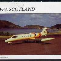 Staffa 1982 Jets #1 imperf deluxe sheet (£2 value) unmounted mint