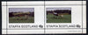 Staffa 1981 Early Aircraft #2 perf,set of 2 values unmounted mint