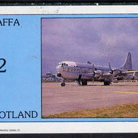 Staffa 1982 Aircraft #5 imperf deluxe sheet (£2 value) unmounted mint