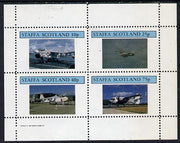 Staffa 1982 Jets #2 perf,set of 4 values (10p to 75p) unmounted mint