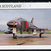 Staffa 1982 Jets #2 imperf souvenir sheet (£1 value),unmounted mint