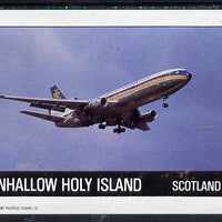 Staffa 1982 Airliners #1 imperf deluxe sheet (£2 value) unmounted mint
