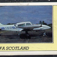 Staffa 1982 Aircraft #3 imperf souvenir sheet (£1 value) unmounted mint