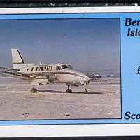 Bernera 1982 Aircraft #07 imperf souvenir sheet (£1 value) unmounted mint
