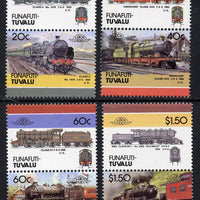 Tuvalu - Funafuti 1986 Locomotives #4 (Leaders of the World) set of 8 unmounted mint