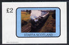 Staffa 1982 Steam Locos #07 imperf deluxe sheet (£2 value) unmounted mint
