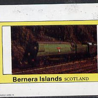 Bernera 1982 Steam Locos #09 imperf deluxe sheet (£2 value) unmounted mint